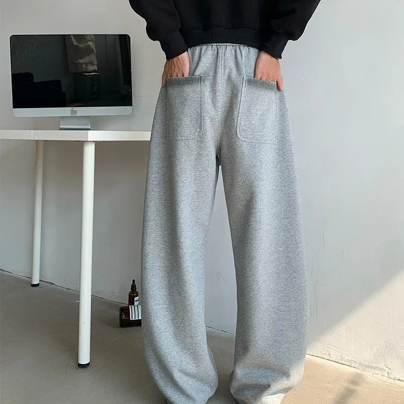 Casual Pants Side Striped Wide Leg Outdoor sports pants Straight Sweatpants Neutral High-quality Long Baggy Trousers