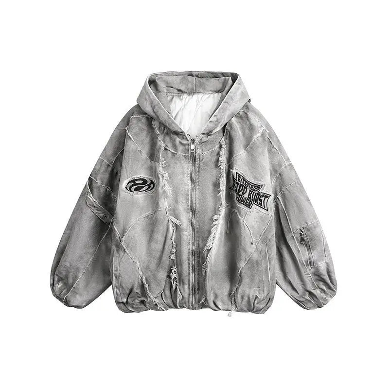 Tide Original Design Techwear High Street Trend Vintage Jacket Chic Casual Coats Ins
