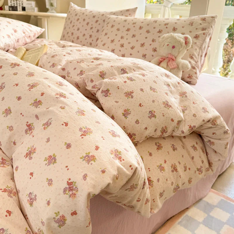 Floral Style Quilt Cover