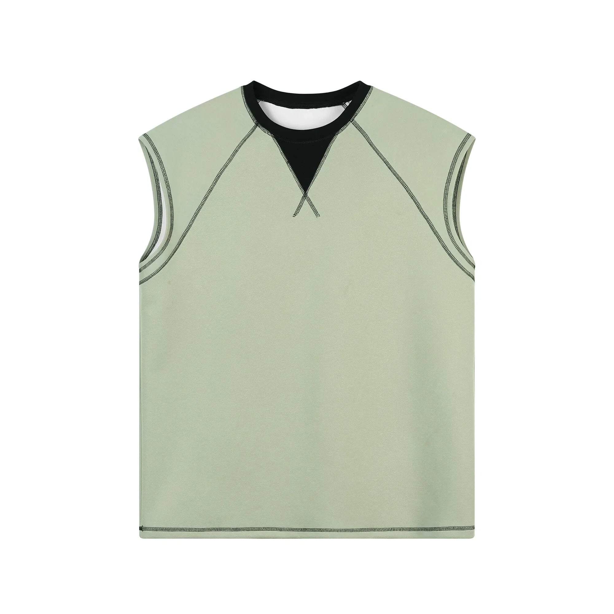 Sleeveless Shirt Breathable Gym Wear Casual Streetwear Lightweight Soft Comfortable Workout Top Athletic Apparel