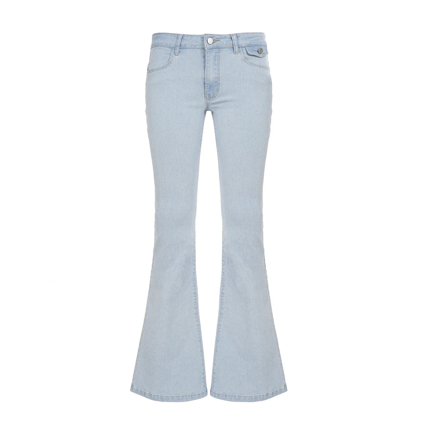 Rockmore High Street Low Rise Flare Jeans