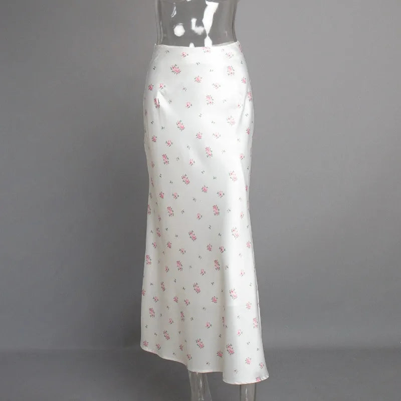 Printed Long Skirt