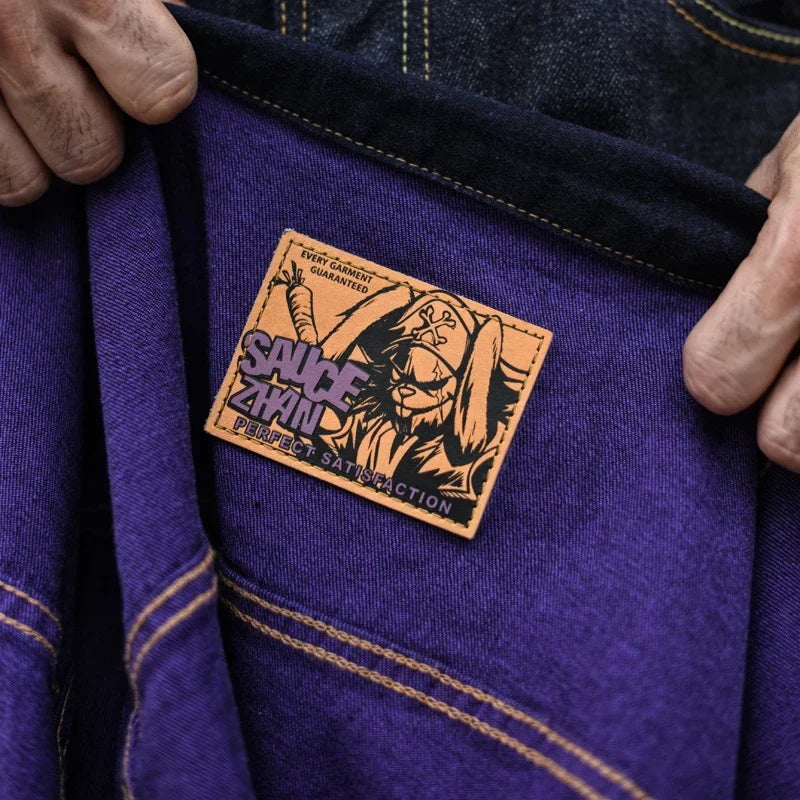 Jacket Selvedge Denim Jacket Vintage Purple