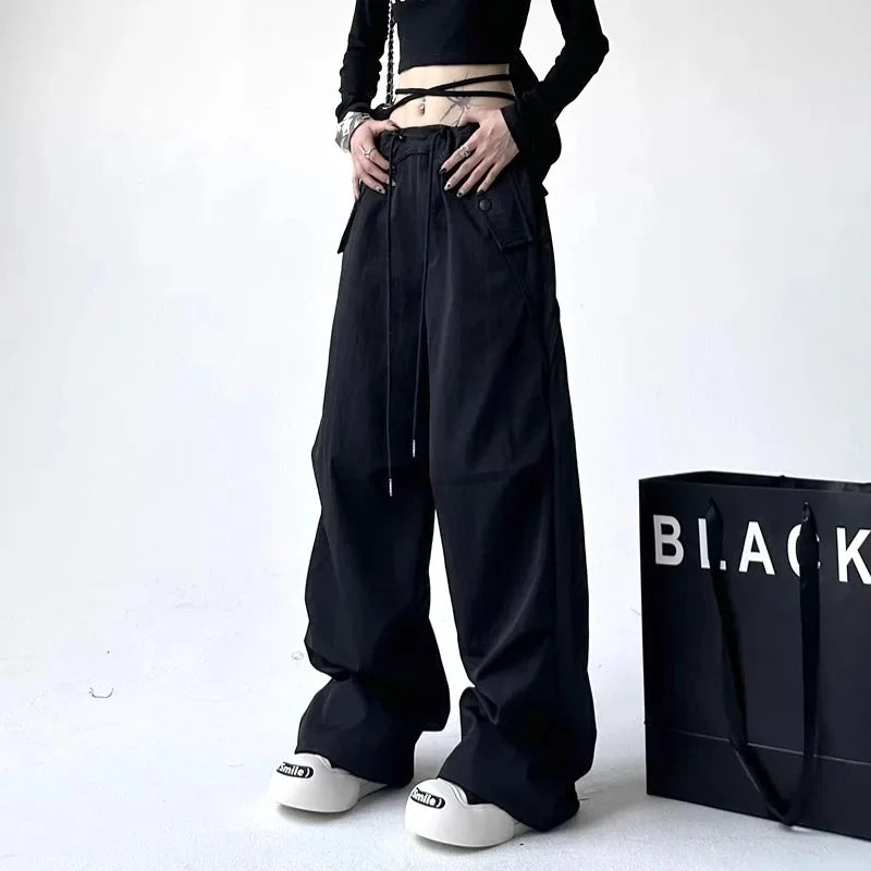 Cargo Pants American Style Loose Fit Long Pants