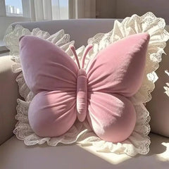Princess Butterfly Office Pillow Living Room Bow Bedroom Car Sofa Cushion Home Pillow Room