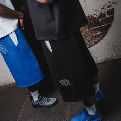 Y2k American Retro Embroidered Pattern Hip-Hop Loose Casual Pants