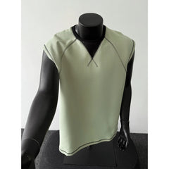 Sleeveless Shirt Breathable Gym Wear Casual Streetwear Lightweight Soft Comfortable Workout Top Athletic Apparel