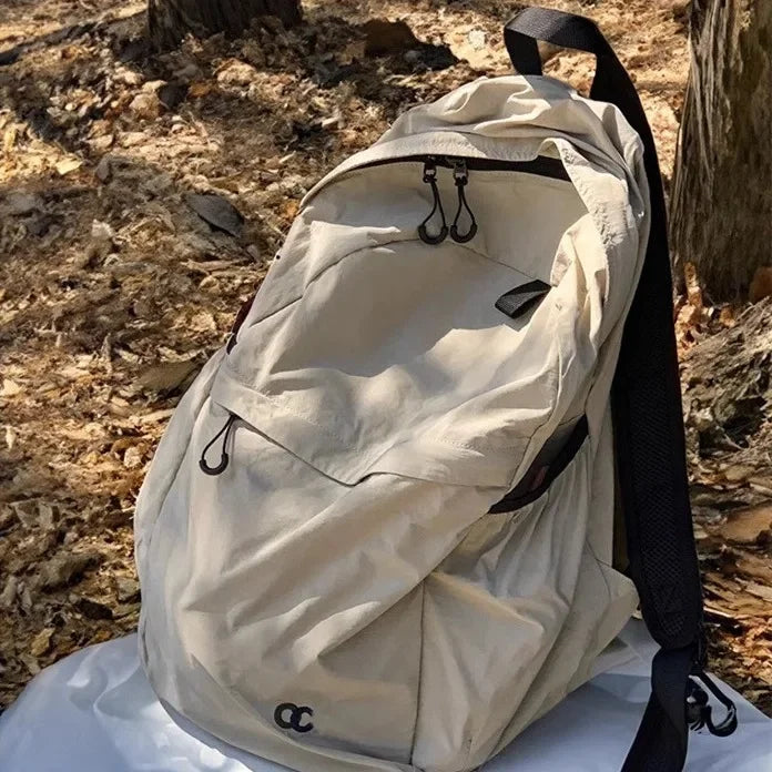 Winnowx Uni Perro Large Capacity City Outdoor Commuting Backpack Lightweight Simple Parent-child Style Dual Shoulder Bag