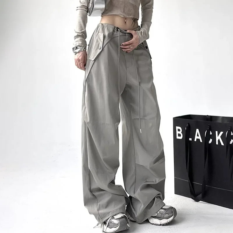 Cargo Pants American Style Loose Fit Long Pants
