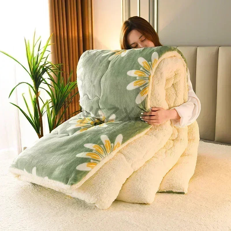 Plaid Super Thick Warm Blankets