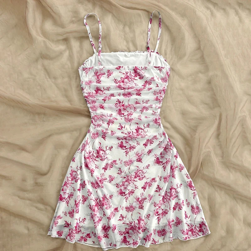 French Floral Slip Dress
