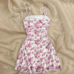 French Floral Slip Dress