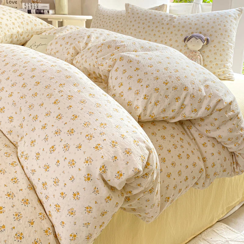 Floral Style Quilt Cover