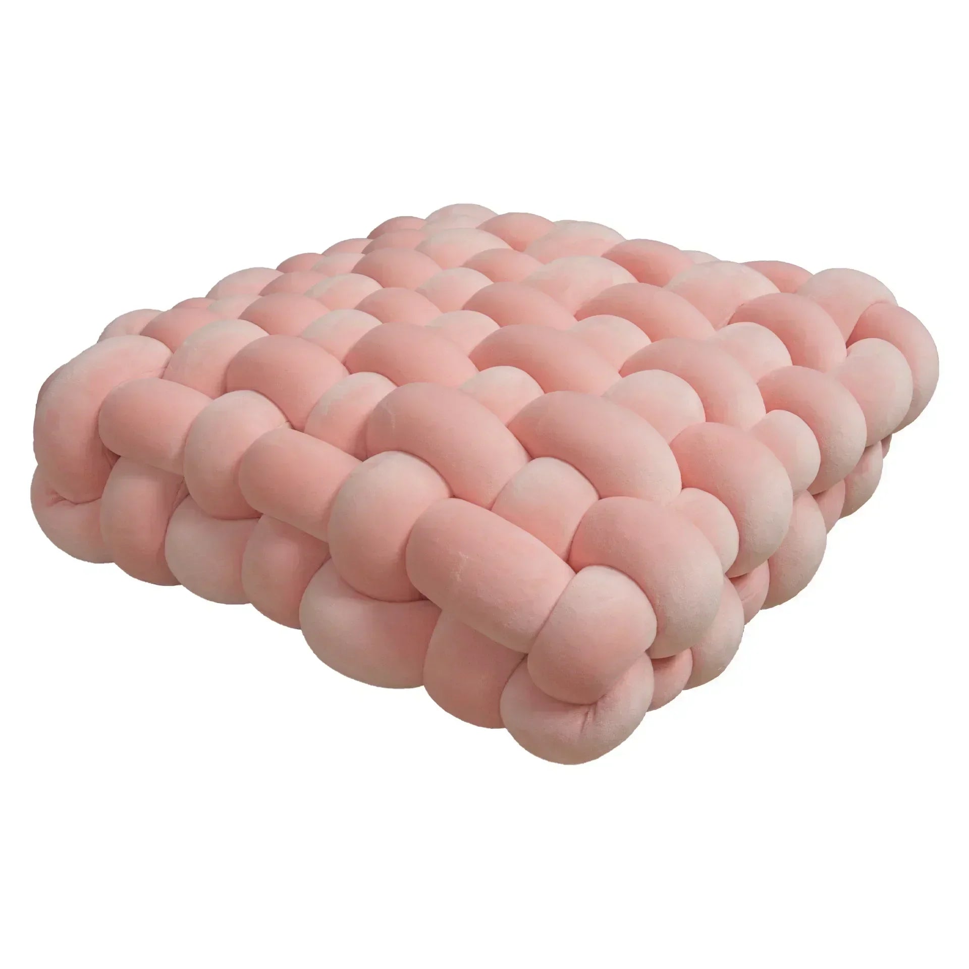 Square Knot Stuffed Cushion Nordic Pillow Decorative Plush Pillow Office Sleeping Floor Windowsill Back Cushion Decor