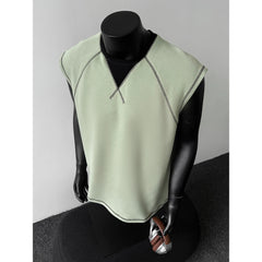Sleeveless Shirt Breathable Gym Wear Casual Streetwear Lightweight Soft Comfortable Workout Top Athletic Apparel
