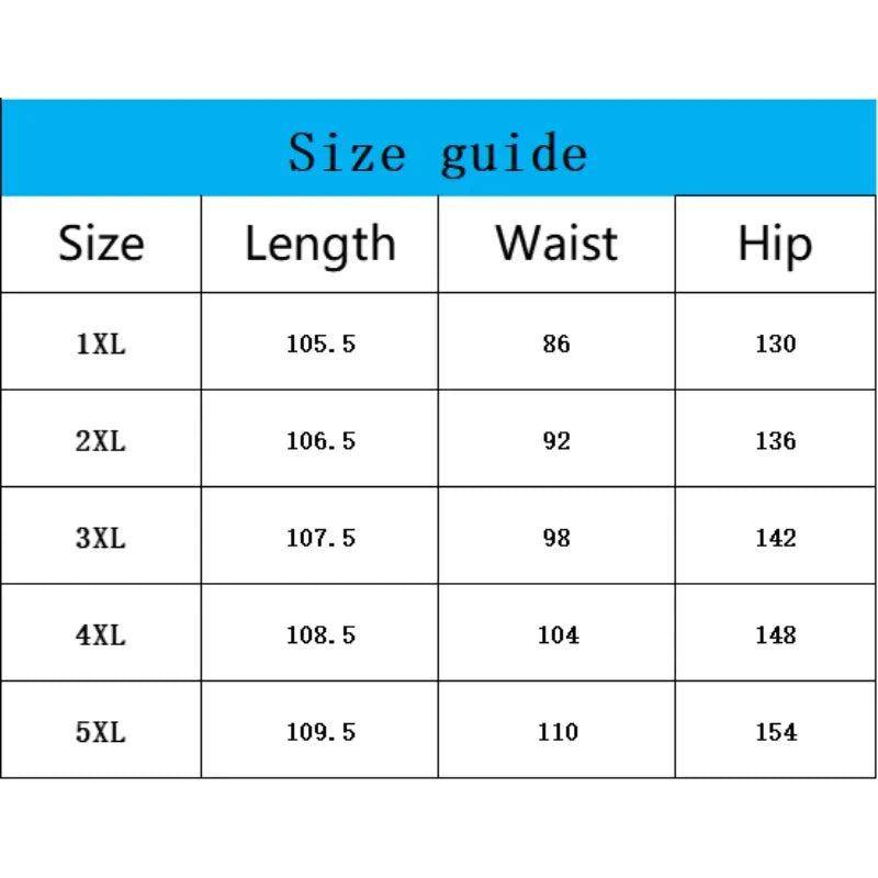 Plus Size 1XL-5XL Striped Printed Casual