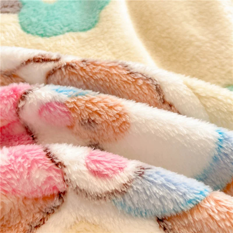 2pcs Fluffy Plush Pillowcase