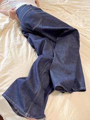 American black high street vibe wide-leg jeans