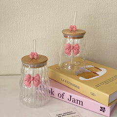 1Pc Glass with Lid