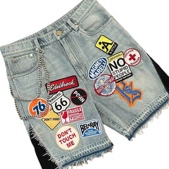 Y2k American Denim Shorts