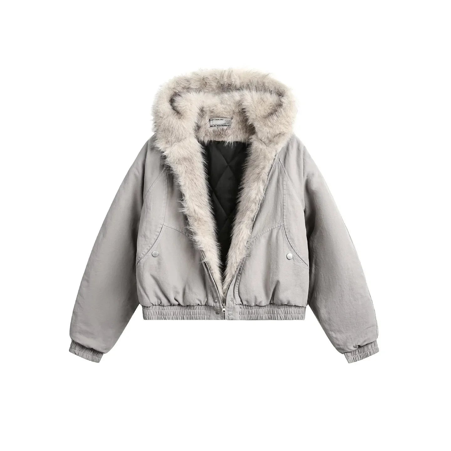 plush jacket American log warm jacket