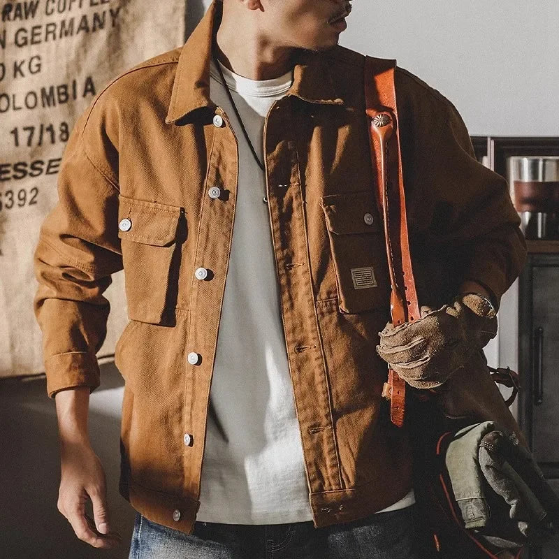 American Style Vintage Denim Jacket