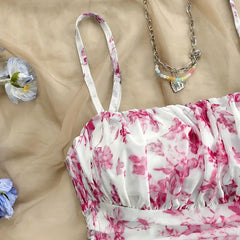 French Floral Slip Dress