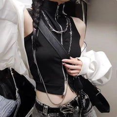Harajuku Retro Coat Costume Punk Gothic Jacket Rock Vest Suit Top Uniform Carnival Clothes Outfit Props