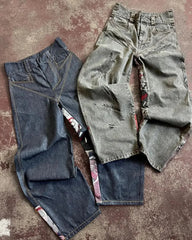 Streetwear Y2K Jeanss Casual Hip Hop Punk Baggy Jeans Retro Oversized Graphic Embroidery High Waisted Wide Leg Jeans