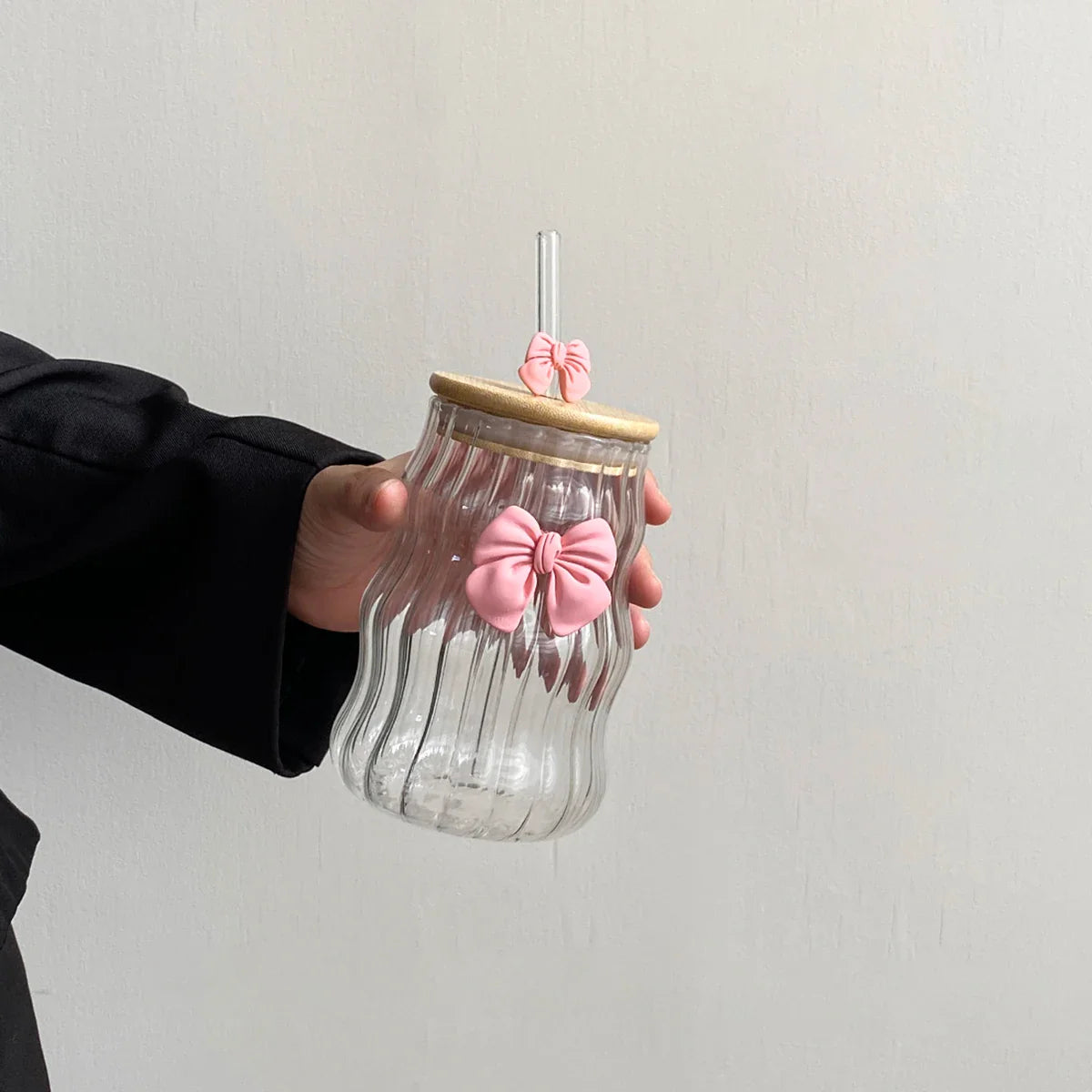 1Pc Glass with Lid