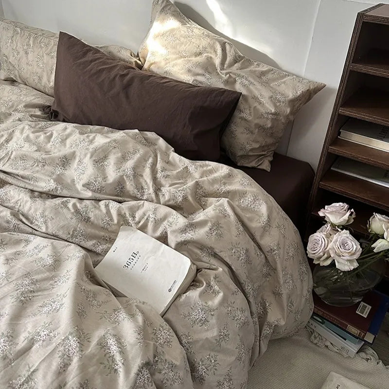 Floral Cotton Bedding Set