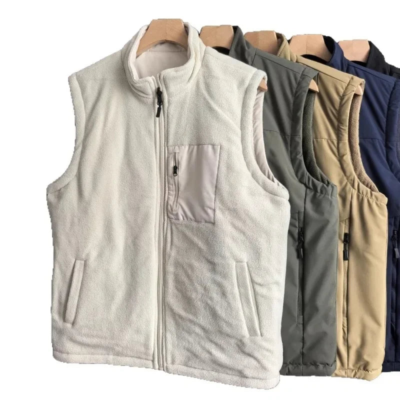 Retro Lambskin Vest