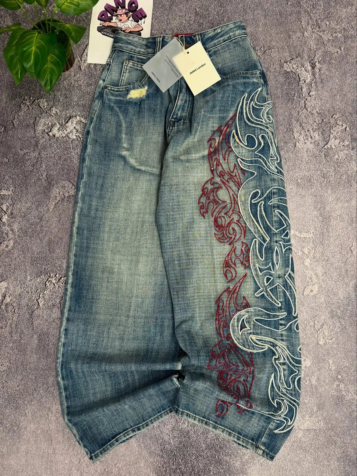 American Vintage Oversized Print Washed
