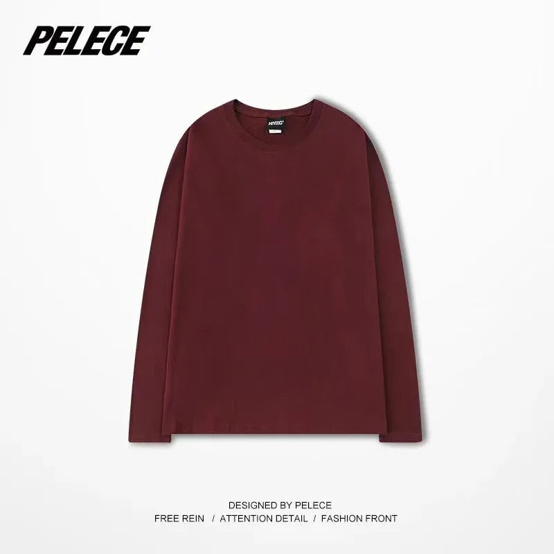 Divin Washed Cotton Printed Long Sleeve T Shirt Cool Street Wear Oversized T shirt Y2K Dark HipHop Punk Vintage Washed Shirt