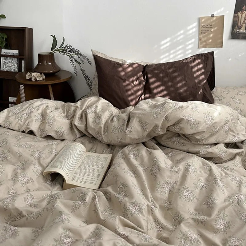 Floral Cotton Bedding Set