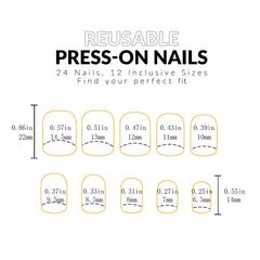 Simple wine red French false nails, European