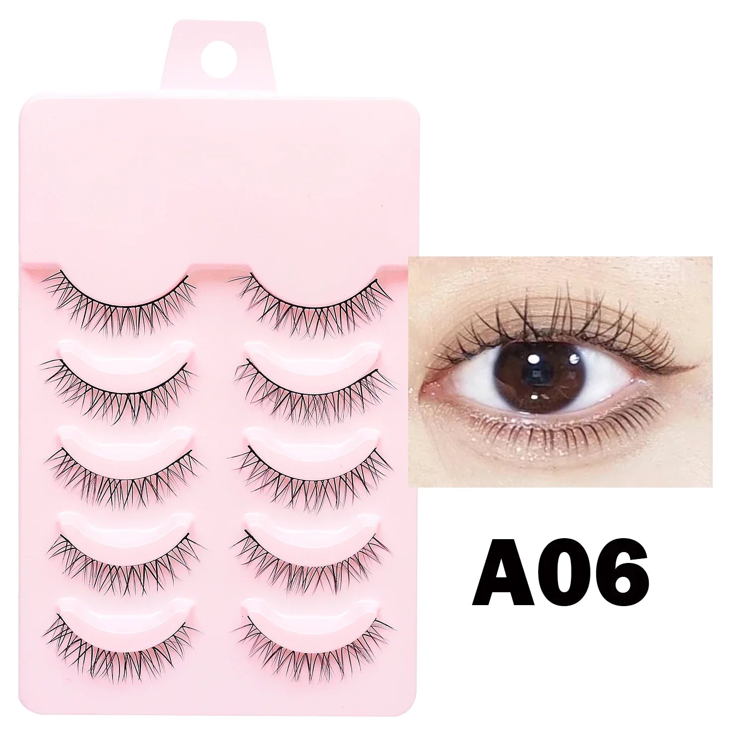 Manga Lashes Soft Natural Eyelashes Thick False Eyelashes Manga Eyelashes Daily Dating Makeup Eyelashes Lashes Wispy