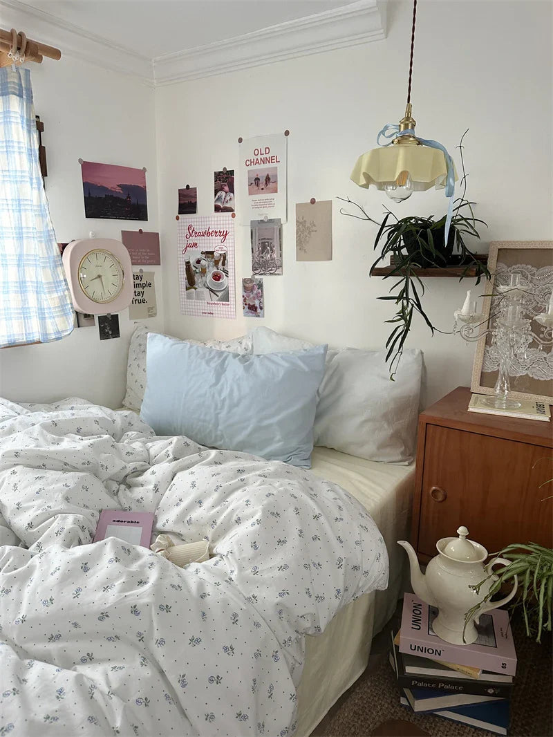 Floral Cotton Bedding Set