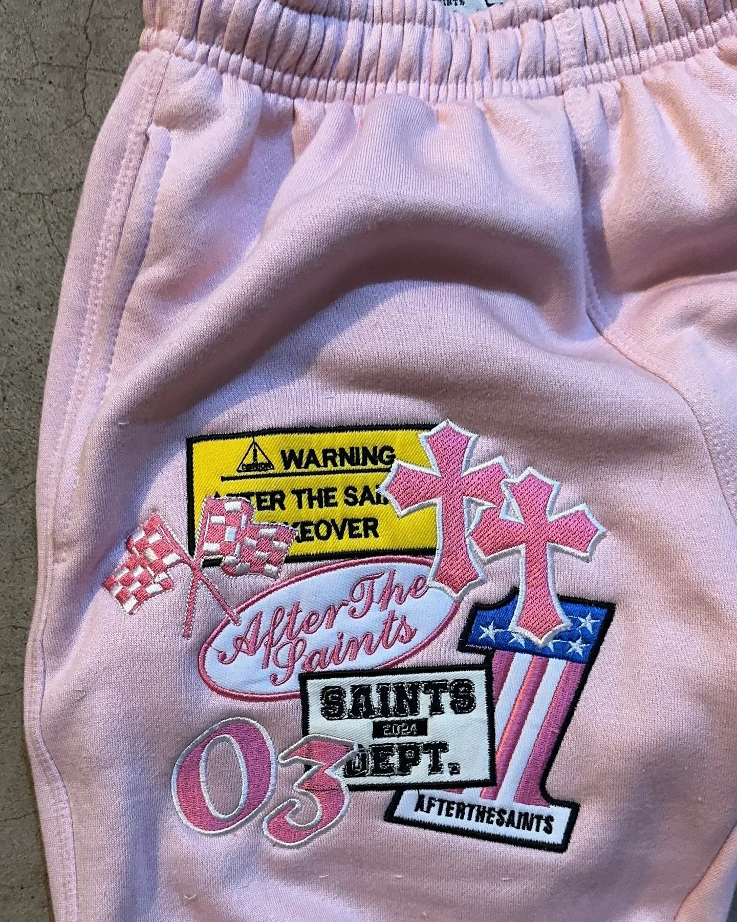 Y2k American Harajuku Retro Sweatpantss Hip Hop Rock Letter Embroidery Patch Trousers Casual High Waist Jogging Pants