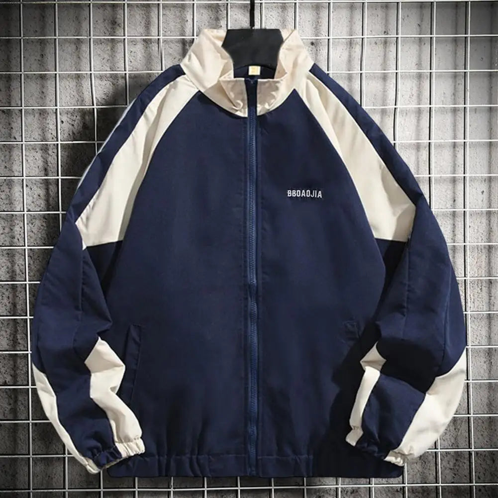 Baseball Jacket Jacket Baseball Coat Male Casual Outdoor Outwear Loose Bomber Jacket Streetwear