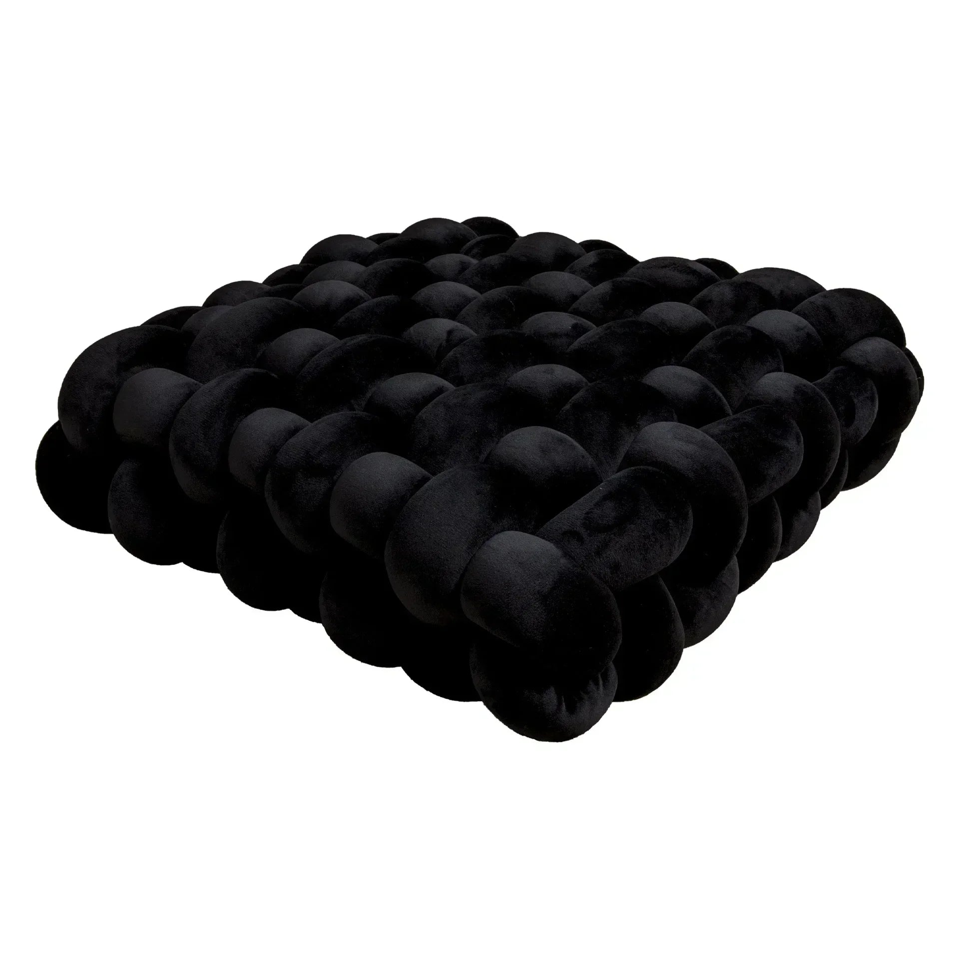 Square Knot Stuffed Cushion Nordic Pillow Decorative Plush Pillow Office Sleeping Floor Windowsill Back Cushion Decor