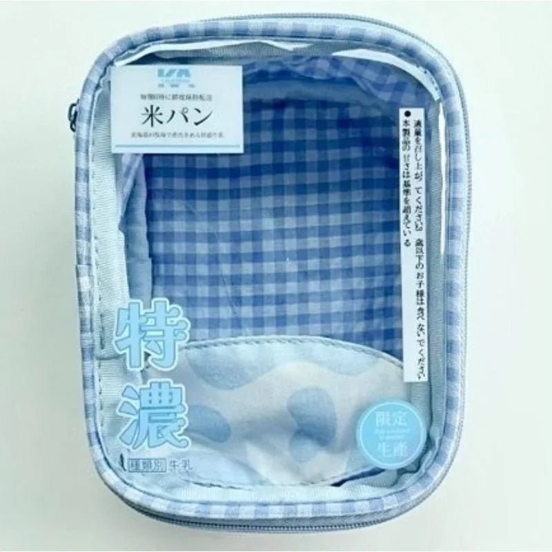 10cm Ita Bag Mandarin orange Milk Strawberry Doll Storage Display Portable Game Anime DIY Bag Storage