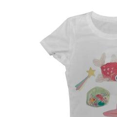 Y2k cute pattern Vintage Basic Tees Ladies Clothes Retro Graphic Top White Short Sleeve Casual T Shirt