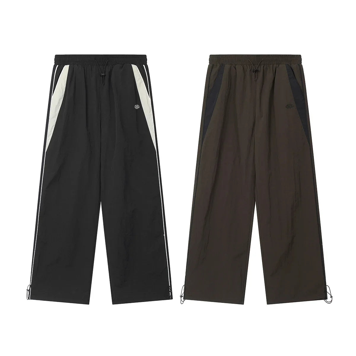 Y2K Vintage Loose Pant Casual Street Hip Hop Baggy Pants High Waist Wide Leg Trousers Solid Joggers Clothes