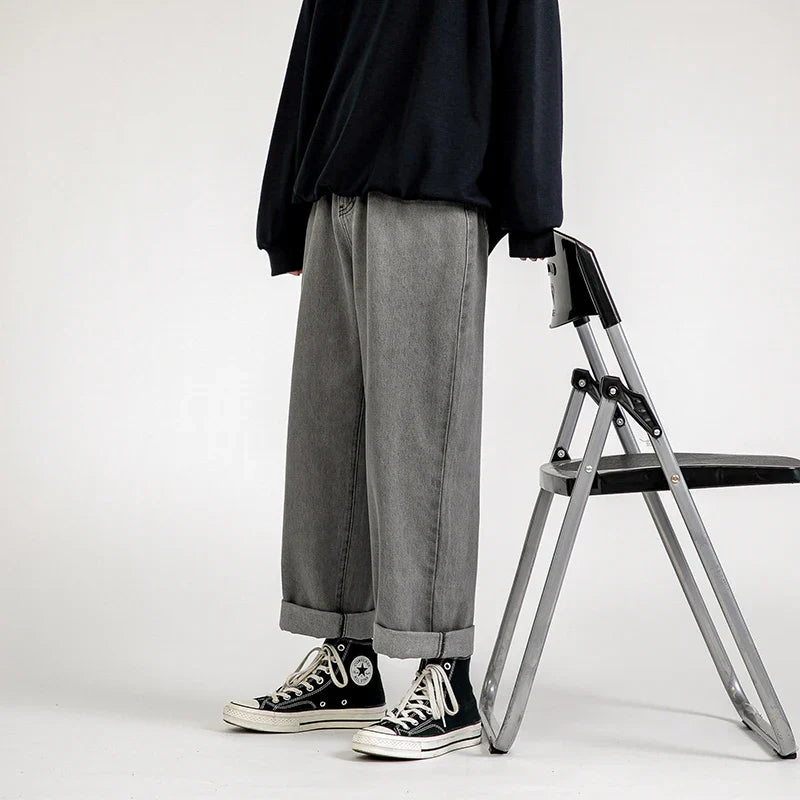 Jeans Straight Trousers