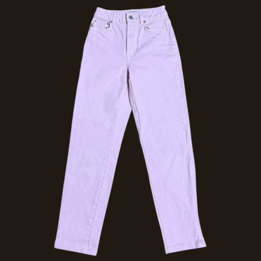 Y2K Light Pink Baggy Straight Leg Jeans Clothing Harajuku Classic Angel Graphic Printed Trousers Gothic High Waist Pants