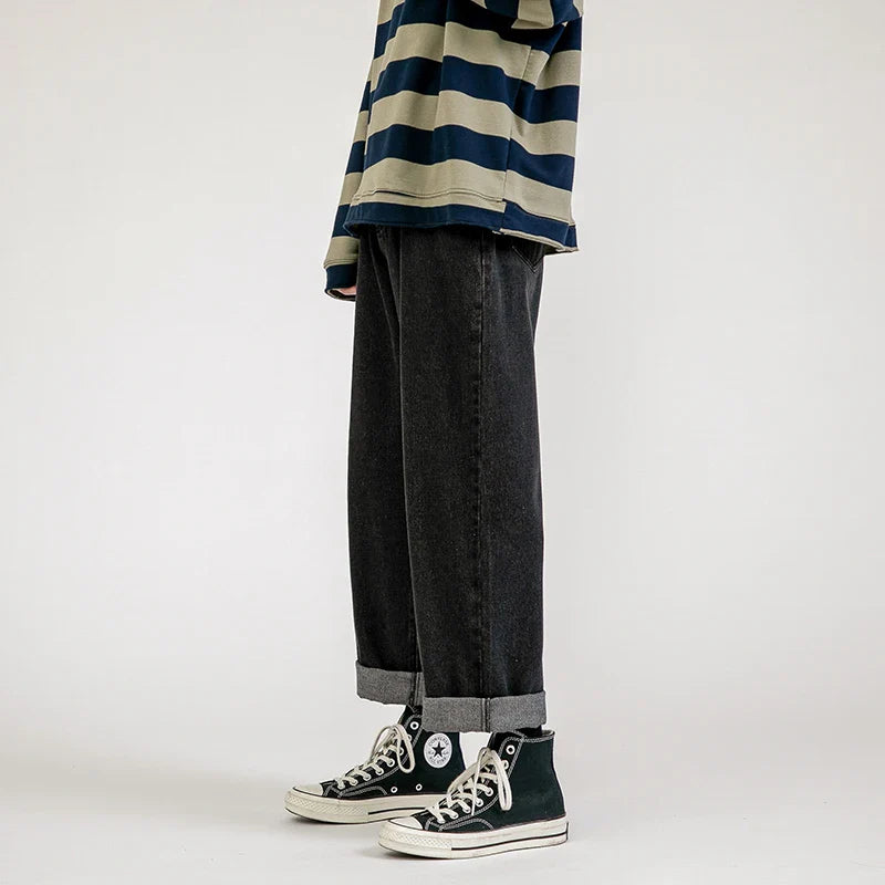 Jeans Straight Trousers