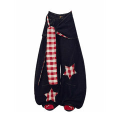 Black Gothic Y2k Jeans with Star Vintage Harajuku Baggy Emo Jean Pants Japanese Grunge Oversize Denim Trousers