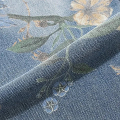 Floral Printed Jeans
