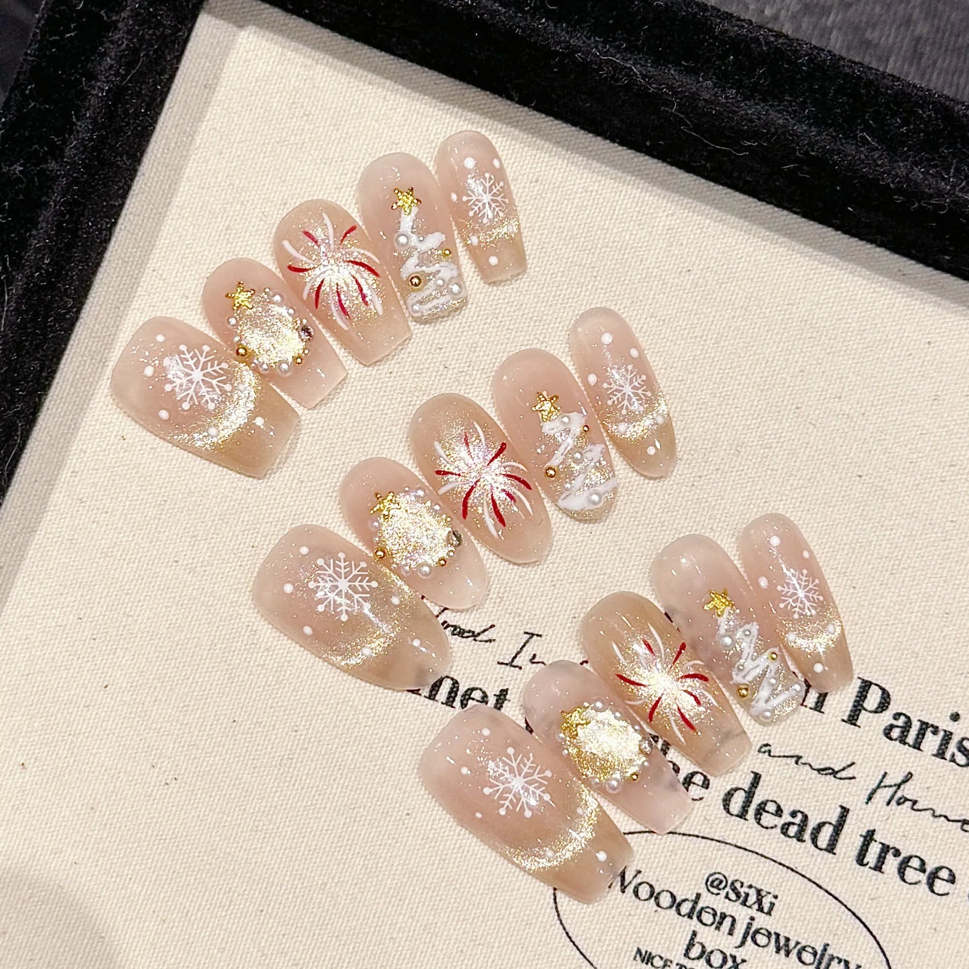 10pcs Handmade Press On Nails